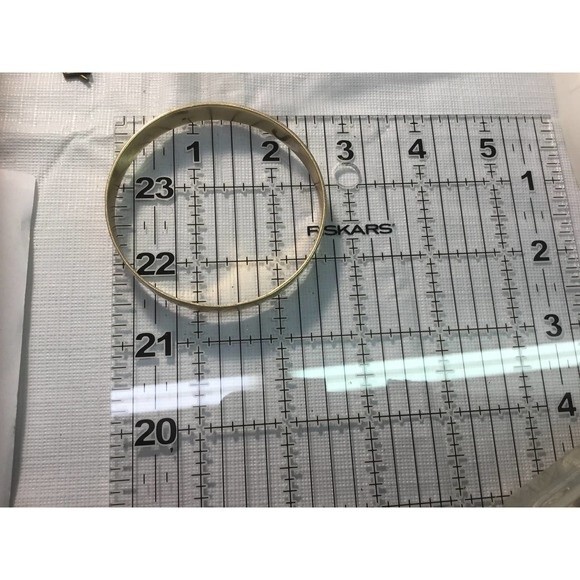 Gold Bangle Bracelet - Picture 3 of 3